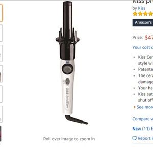 Kiss Instawave automatic Curling Iron